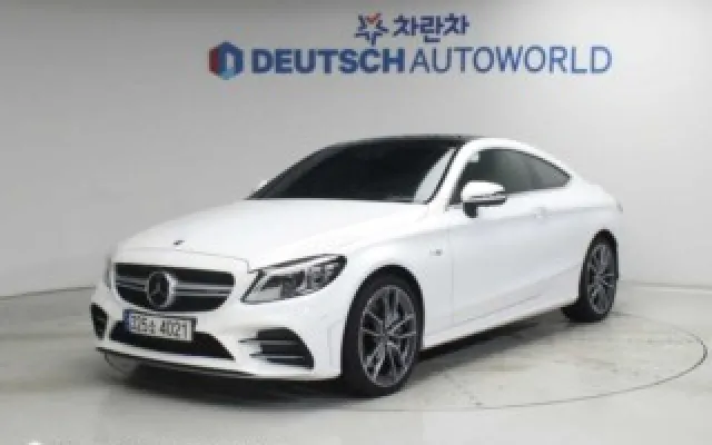 수원중고차개인직거래 C클래스 W205 C43 AMG 4MATIC 쿠페 매물 사진 5 - 2022/04 68,128km